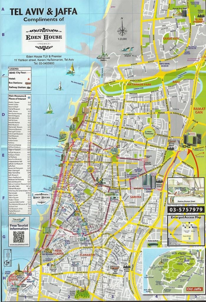 মানচিত্র tlv